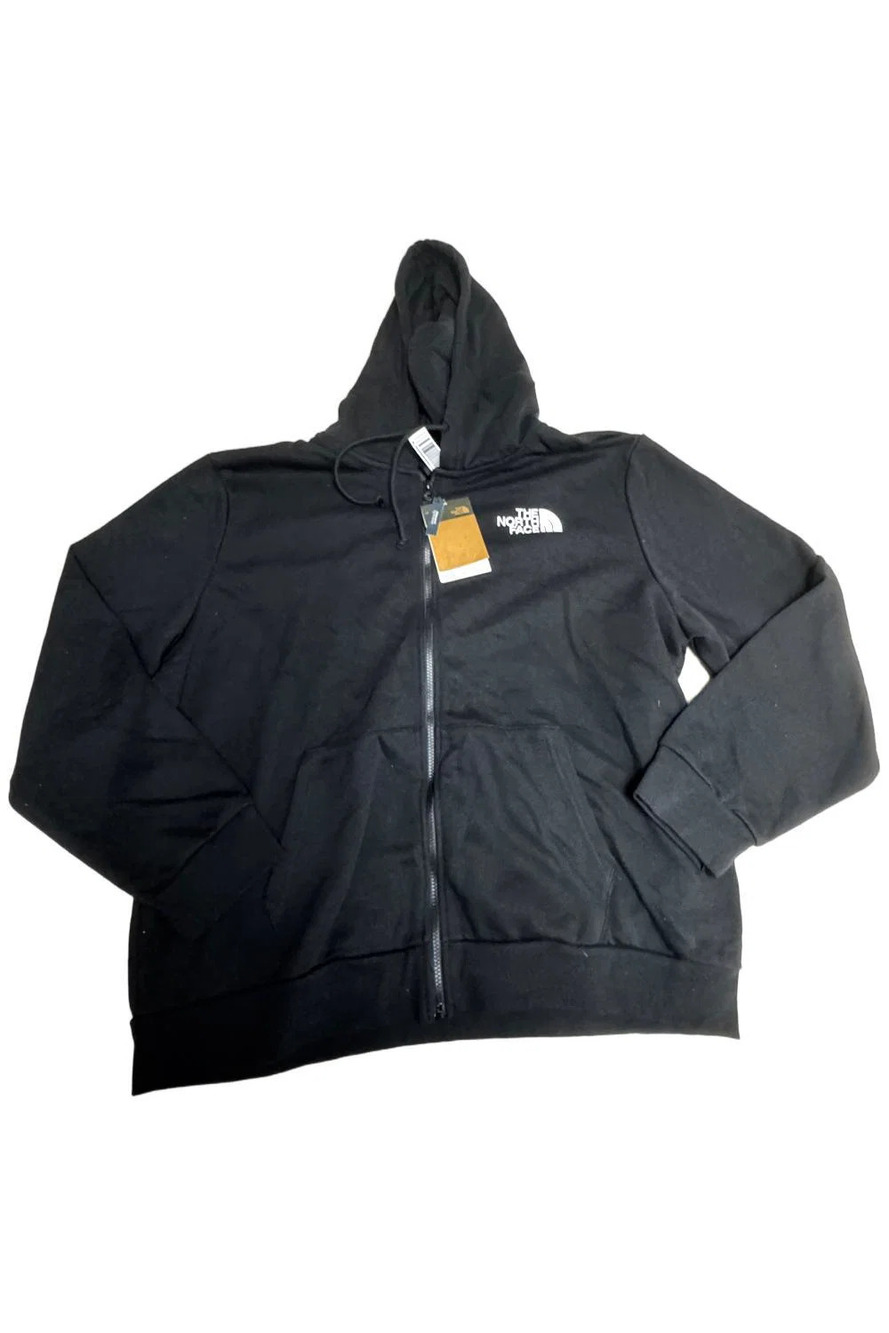 The North Face Men's Evolution Half Dome Full Zip Hoodie TNF Black - Big & Tall
